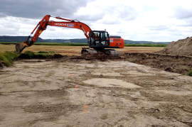 Chantier d'éradication d'une première station de Jussie à grandes fleurs dans la réserve 1