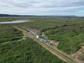 La Réserve naturelle de l’estuaire de la Seine a fait face à une pollution fictive 1