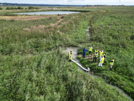 La Réserve naturelle de l’estuaire de la Seine a fait face à une pollution fictive 6