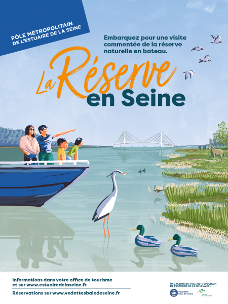 La Réserve en Seine - sortie en bateau le 27/08 La Réserve en Seine - sortie en bateau le 27/08