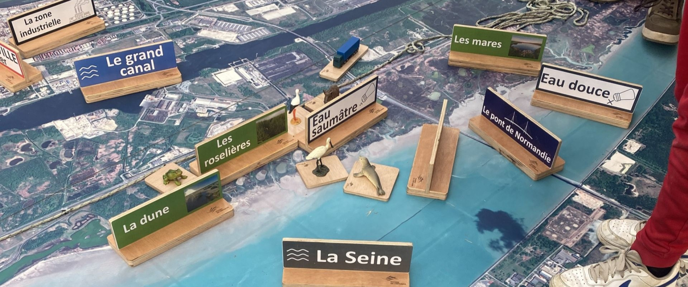Atelier "La nature et l'estuaire" au LH Port Center, le 22/04
