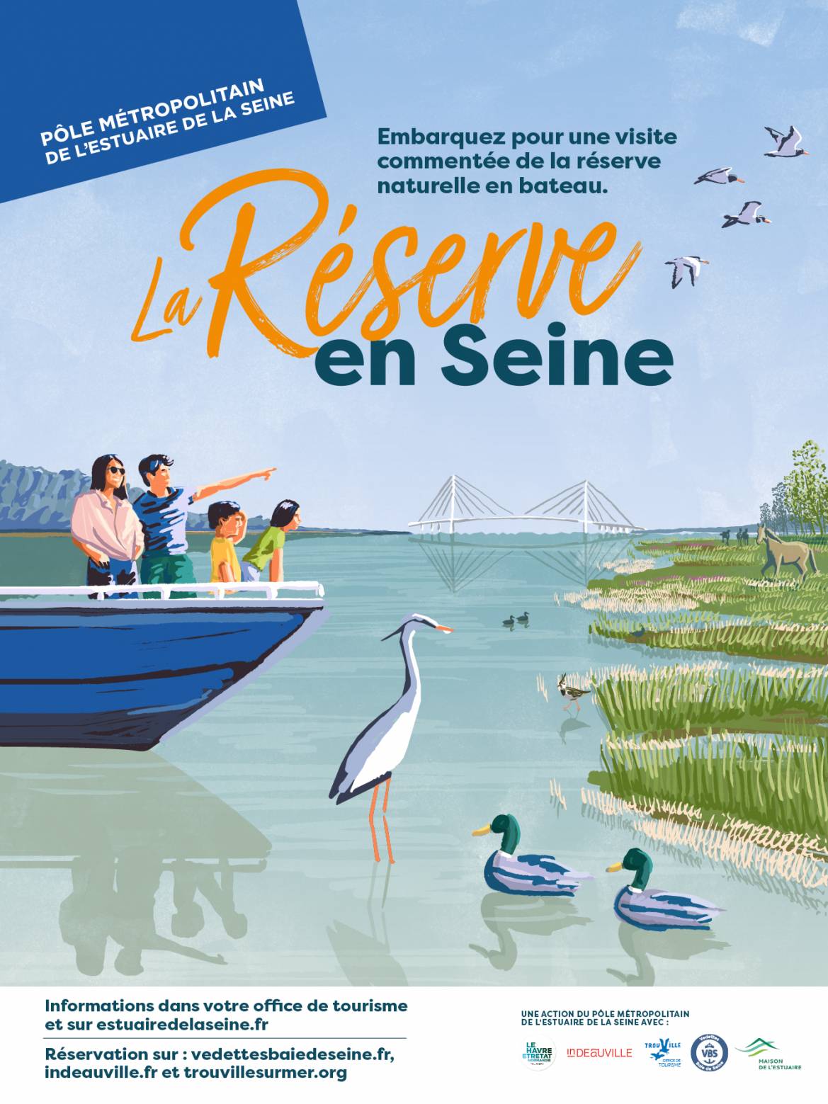 La Réserve en Seine - sortie en bateau 18/05