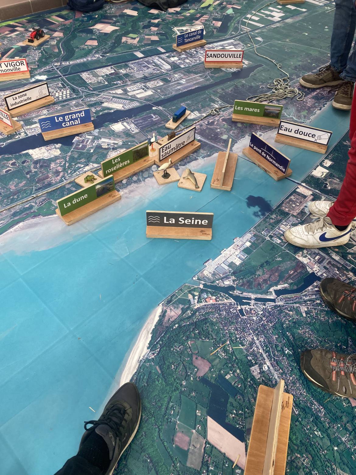 Atelier "La nature et l'estuaire" au LH Port Center, le 22/04