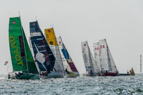 Régate organisée par le Deauville Yacht Club