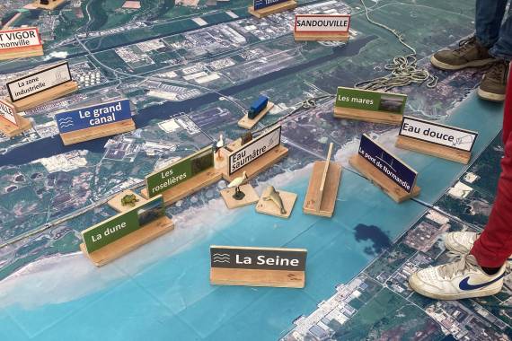 Atelier "La nature et l'estuaire" au LH Port Center, le 22/04