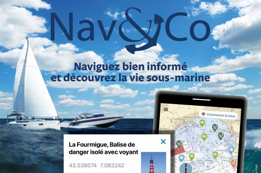 Avec l'application Nav&Co, expérimentez une nouvelle façon de naviguer en Manche Mer du Nord