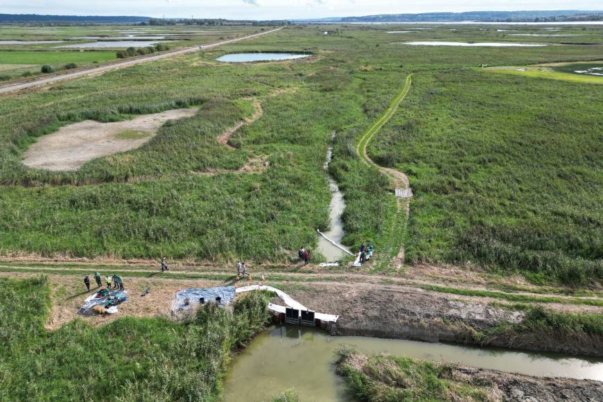 La Réserve naturelle de l’estuaire de la Seine a fait face à une pollution fictive